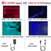 Умная светодиодная лента RGB DC 12V Bluetooth 5M 10M 15M 20M 25M 30M Управление через приложение Гибкая лента для комнаты EU/US/AU/UK