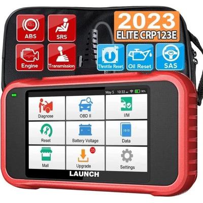 Сканер OBD2 - LAUNCH - CRP123E - Двигатель/ABS/SRS/Коробка передач - Сброс масла - Универсальный