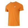 SS25 Fashion Comfortable Breathable Loose Short Sleeve T-Shirt Men Tops Orange AR4999-815
