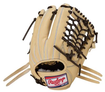 Rawlings PRO EXCEL GR5HEN65 Бейсбольная перчатка для броска HOH®, Софтбол, Универсальная, Верблюжья, 11,75 дюйма, Для правой руки