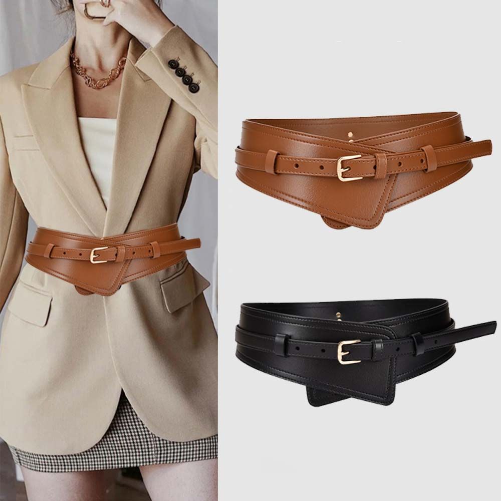 Waist Waist Belt PU Leather Belts For Women Fashion Wide Belts Women