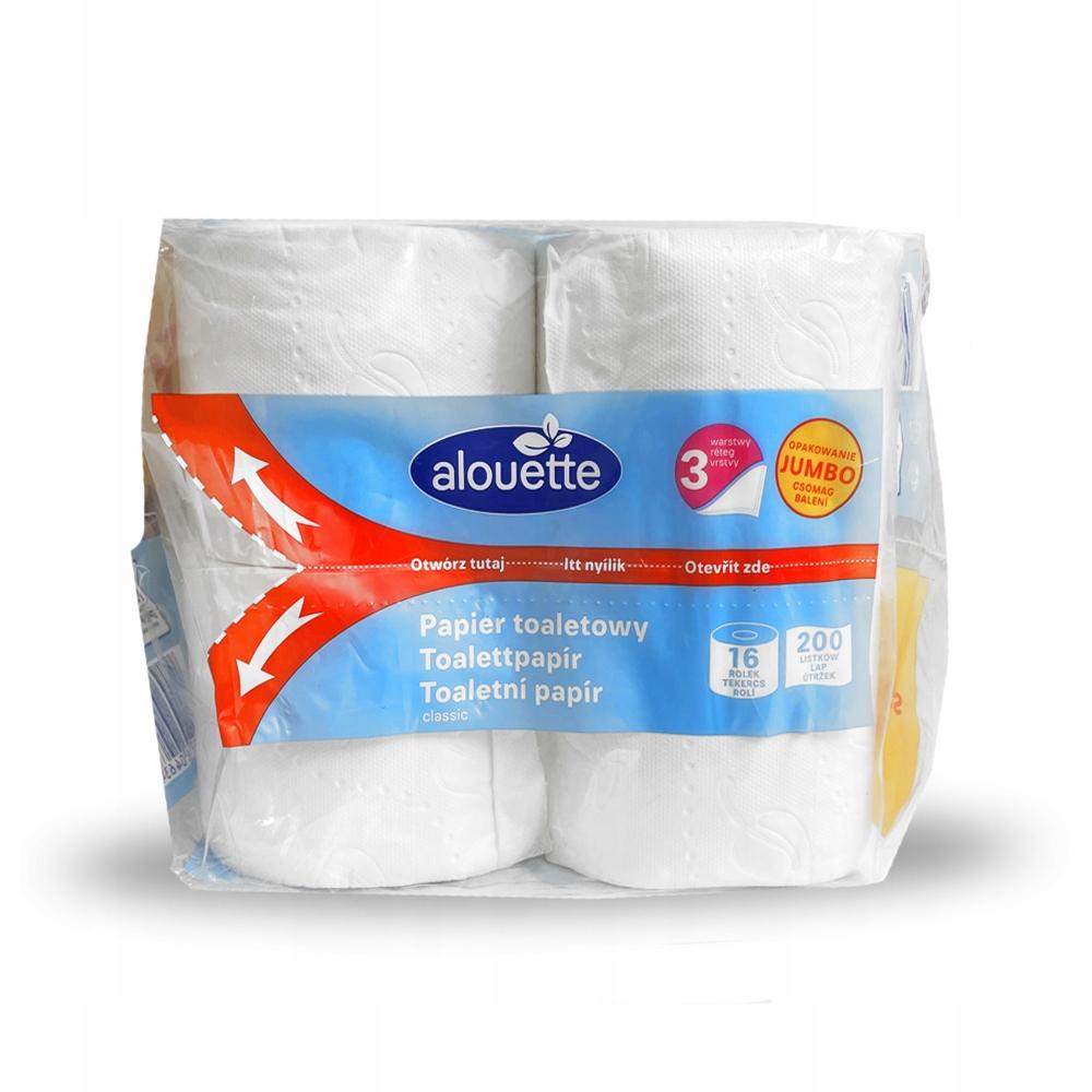 Alouette Classic Toilet Paper, 3-Ply 16 Pcs