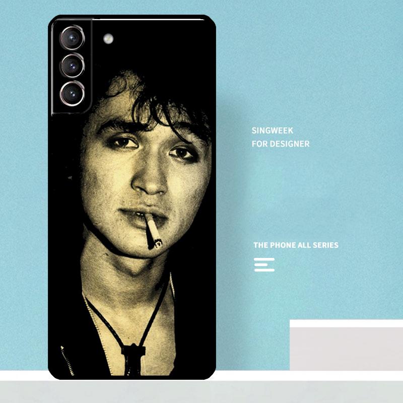 Чехол Viktor Tsoi для Samsung Galaxy S24 Ultra S21 S22 S23 Plus Note 10 Note 20 S8 S9 S10 S20 FE Coque