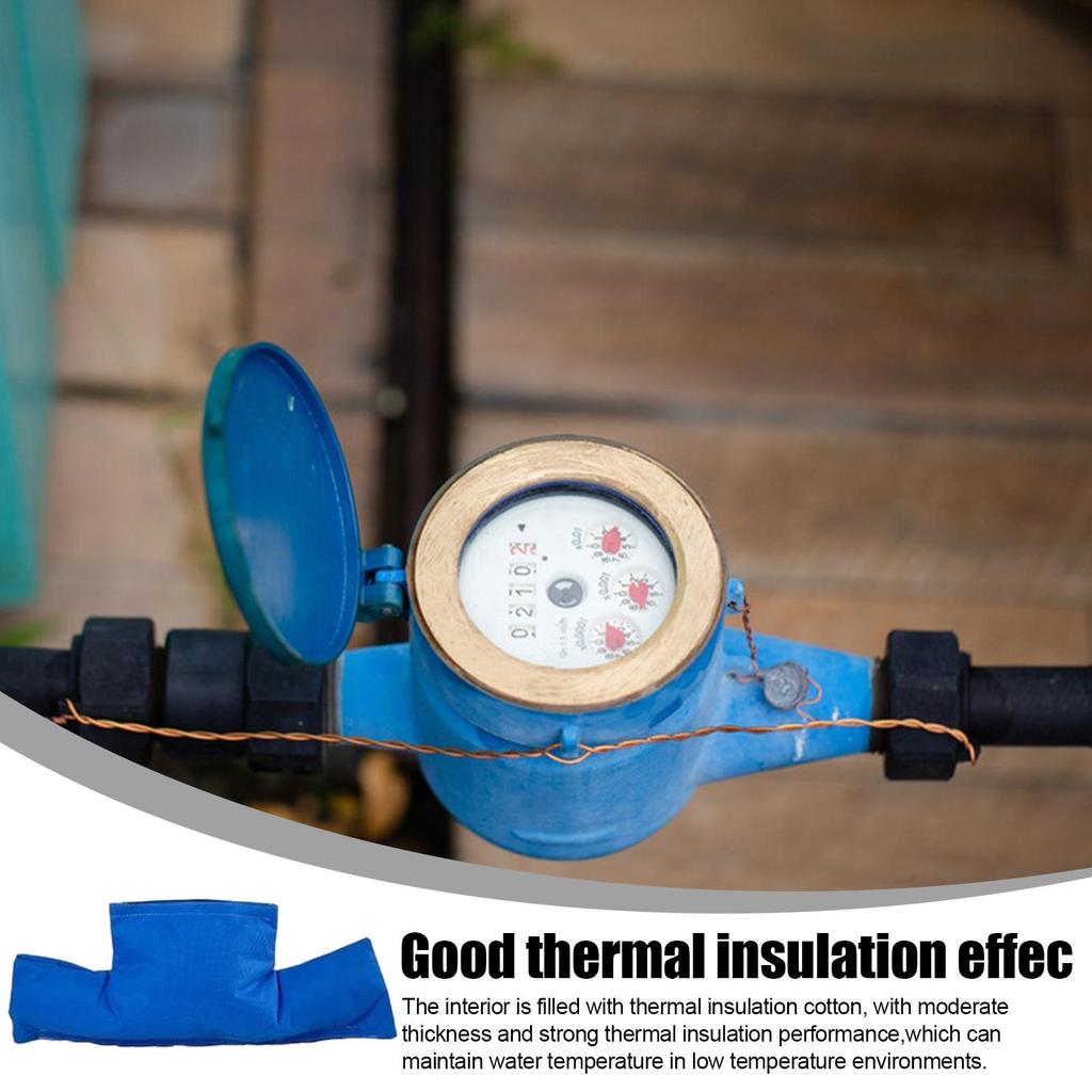 Уличный чехол для изоляции труб, Изоляционный чехол для обратного клапана, Водонепроницаемый защитный кожух для клапана дождевателя, Теплосберегающая сумка