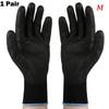 1/6 Pairs Anti-static Nylon PU Work Gloves Polyurethane Coated Labor Protection
