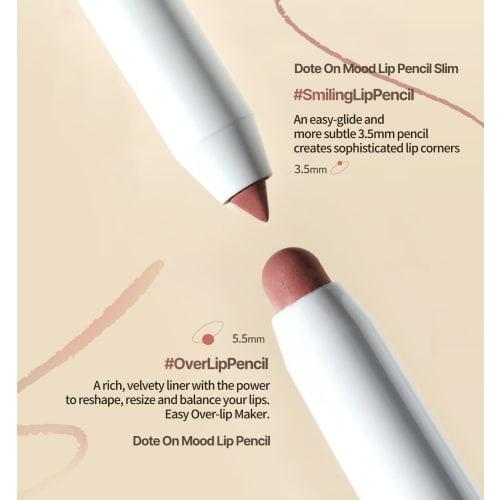 Heart Percent Карандаш для губ Dote On Mood Lip Liner + Lip Base + Shedding + Cheek Multi 4in1 Lip Pencil Mouth Corner Liner (17. Серо-бежевый | СЕРО-БЕЖЕВЫЙ)