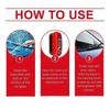 Car Cleaner Glass Oil Film Remover Windshields Cleaning Liquid Set 2024,2pcs