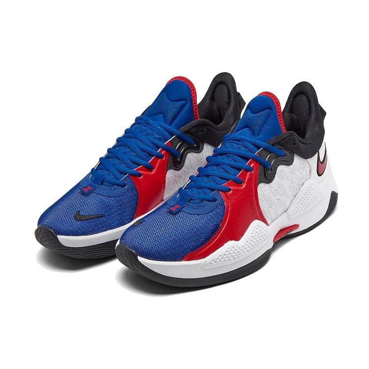 Nike PG 5 'White University Red' Men's CW3143-101