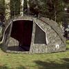 VidaXL Fishing Tent 4 Persons Camouflage Waterproof, Camping Tent, Garden Tent, Outdoor Shelter, Shelter of 4005319