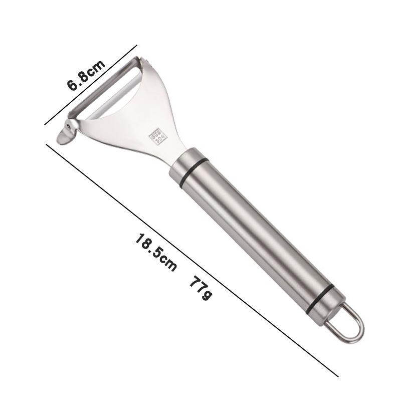 304 Stainless Steel Peeler with Rosewood Handle Manual Fruit Vegetable