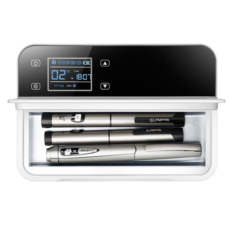 Портативный мини-холодильник для инсулина с перезаряжаемым контролем температуры