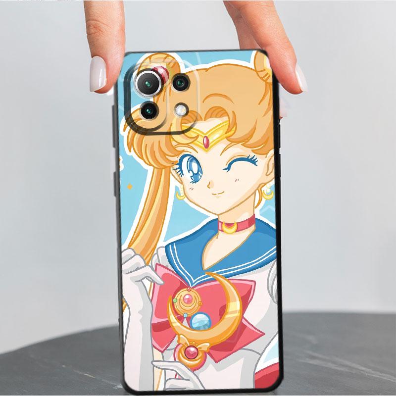 Мягкий чехол из ТПУ для Xiaomi Mi 12 Pro 11T 11i 10S 10 11X 11 Lite 12X 12S 10T 12S, чехол с милыми чехлами Sailors-WarriorGirl
