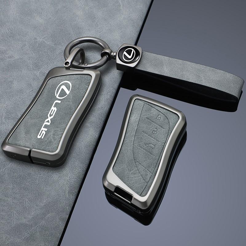 Leather Car Key Case Cover for Lexus UX250 UX260 Es Es350 UX200 UX250h ES200 ES300h ES350 US200 US260h 2018-2020 Car Accessories IT8