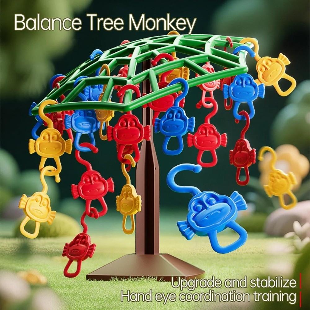 Hanging Monkey Kids Balance Toy Desktop Game Balance Game Toy Monkey Climbing Tree Toy Kids