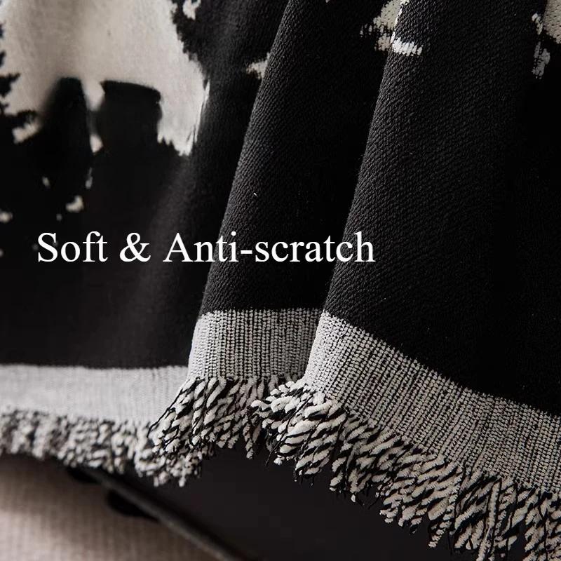 Durable Couch Cover for 3 Cushion Sofa Cover for Dogs Furniture Protector Universal Anti-scratch Sofa Towel Blanket Slipcover