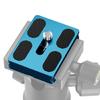 Camera Quick Release Plate with Anodized Finishes Slip Resistant Quick Release Plate  for Stable performances Travel
