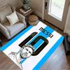 Argentina's Messi Action Floor Rug Office Rug Suitable for Foyer Dormitory Decorate room Bedrooms Anti-slip Rug Decorate Offices Wedding Party Gift
