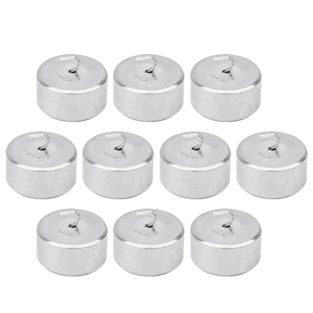 10 Pcs 50g Single Weight Metal Weight Hooks Lever Principle Weights Mechanics Research