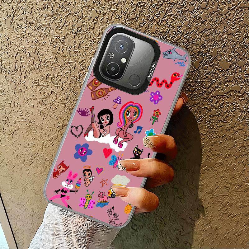 Karolg M-Manana Sera B-Bonito Soft Phone Case for Xiaomi Redmi 15C 15 14C 13C 12C Poco X5 X6 X7 Pro X3 F8 F7 Ultra M8 13 12 Cove