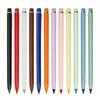 12 Pcs Infinity Forever Pencil Infinite Everlasting Inkless Pencils Set with Eraser And 12 Replacement Tips for Sketch Drawing Writing