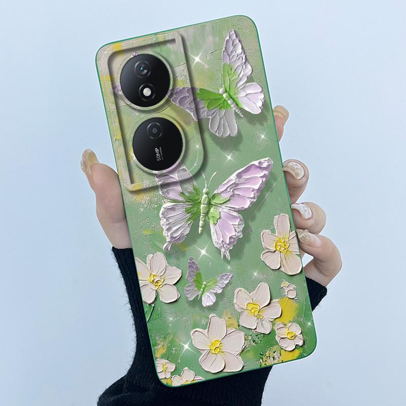 Case For Honor X7B X7 X7A Cute Panda Sweet Girls Cats Silicone Soft Cover Phone Camera Protection Casing Anti-Scratch Bumper