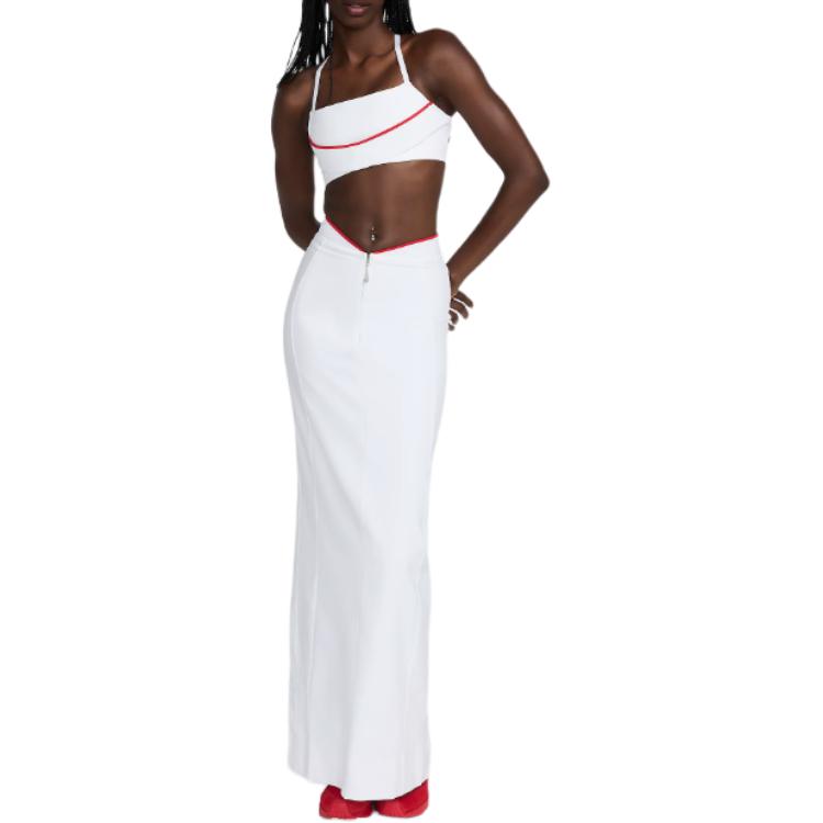 Спортивный бюстгальтер Jacquemus X Nike Азиатский размер S Белый FV5679-100
