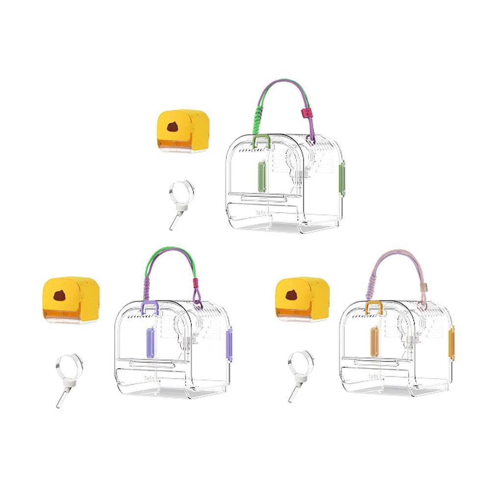 Hamster Carry Case Cage Chinchilla Cage for Dwarf Hamster Squirrel