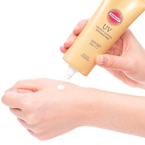 KOSE Suncut Perfect UV Essence Fragrance-Free 110g