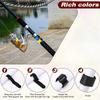 10pcs Reusable Fishing Rod Zip Ties, Hook and Loop Zip Ties, Pole Ties, Wrapped Outdoor Fishing Tools Practical Accessories
