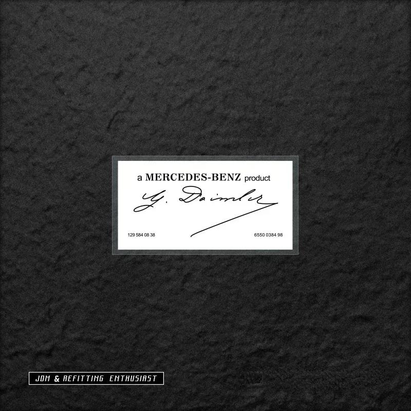 Автомобильная наклейка для Mercedes Benz JDM Статические наклейки Декоративные наклейки Голова тигра Бегущая бабочка Бегущая для приложения Mercedes-Benz