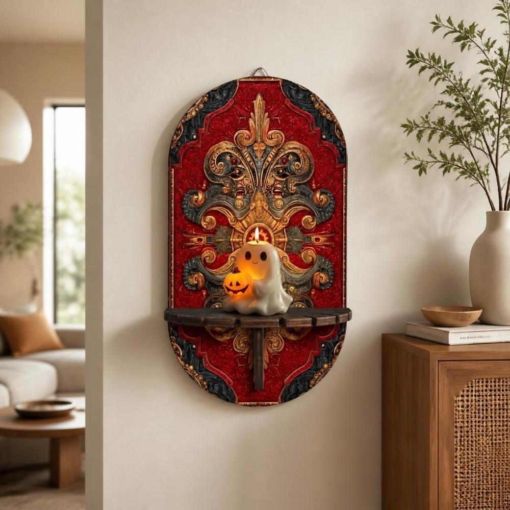Butterfly Wall Mounted Shelf Peacock Wall Decor Wall Display Stand Christmas Decorations