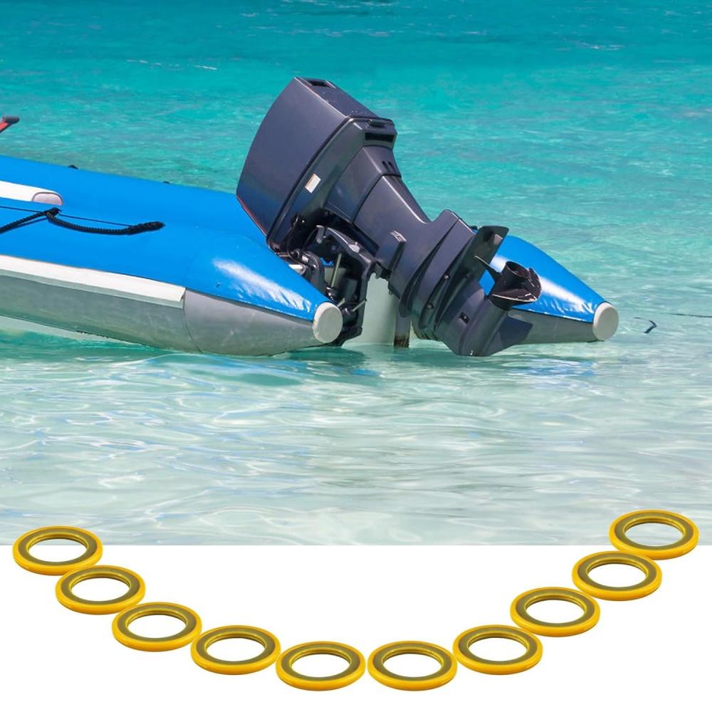 Drain Screw Seal Washer 10pcs for MerCruiser Mercury 26-8M0204693