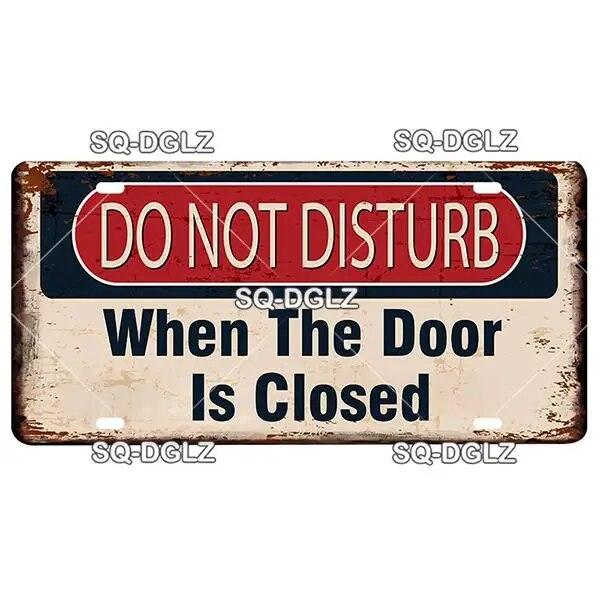 [SQ-DGLZ] Предупреждающий Человек Пещера Номерной Знак Оловянная Вывеска Магазин Бар Настенное Украшение Металлическая Вывеска Домашний Декор Живопись Таблички Художественный Плакат