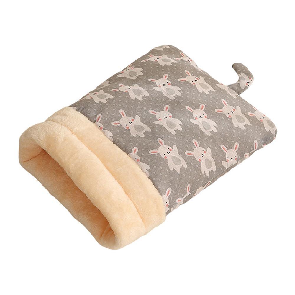 Cute Cat Sleeping Bag Cartoon Thickened Cat Cave Bed Pocket Type Winter Warm Cat Nest Mat Pet Supplies
