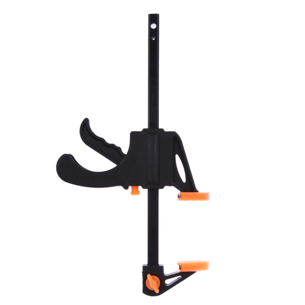 1-10 шт. 4-дюймовый столярный зажим F-типа нейлоновый быстрозажимной столярный инструмент с жесткой рукояткой, рычажный, для сжатия, набор ручных инструментов для DIY