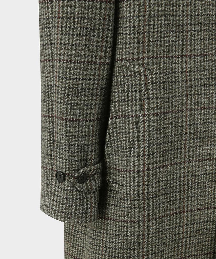 Brooks Brothers Balmacaan Coat (Olive) (Bbcsmf50044Ew)