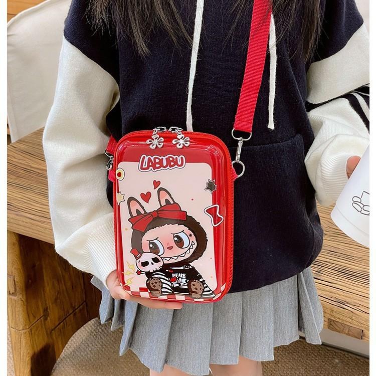 And Cute Sweet Childrens Crossbody Bag Waterproof Pvc Travel Pouch For Kids