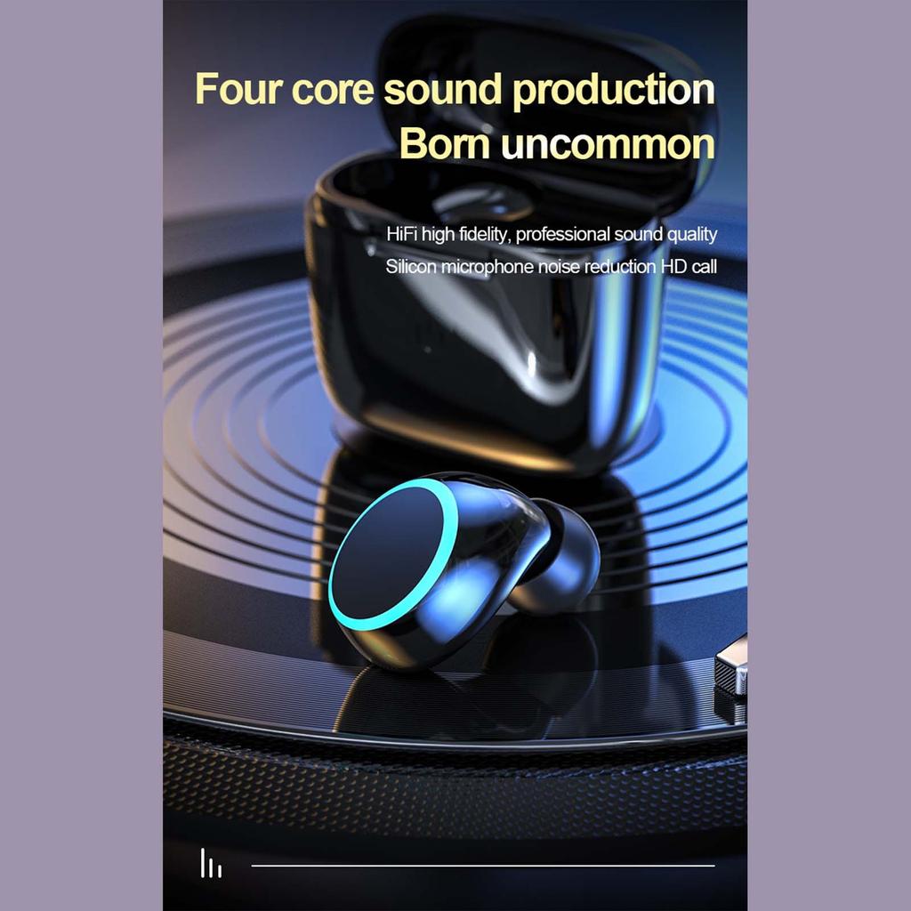 Новинка 2021 года, беспроводная внутриканальная Bluetooth-гарнитура A14 TWS-5.0 со светодиодной подсветкой и шумоподавлением