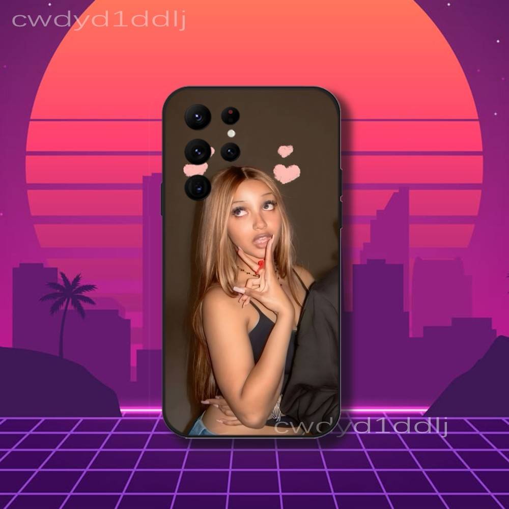 P-Pinkpanthress Fancy Some More Phone Case For Samsung S10,S21,FE,S21 ,S26,S25,S24,S23,Ultra,S9,S22,Plus Black Shockproof TPU