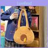 With Capybara Carrot Snout Plush Crossbody Shoulder Bag Animal Bag Cartoon