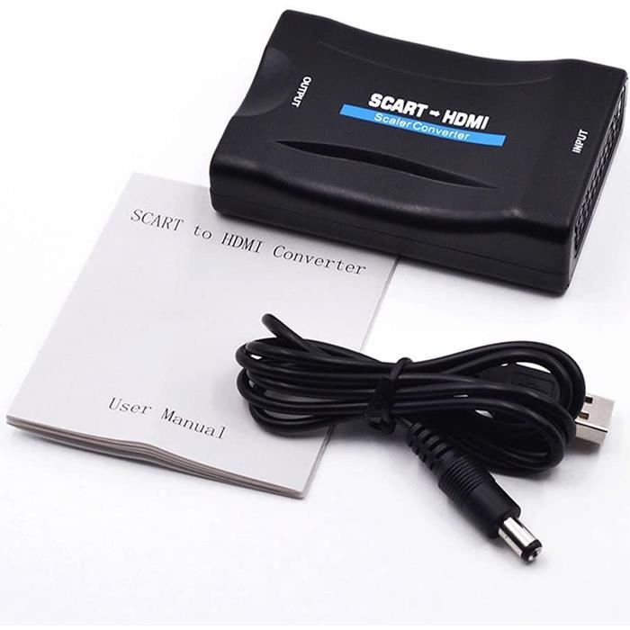 Convertisseur vidéo péritel vers HDMI