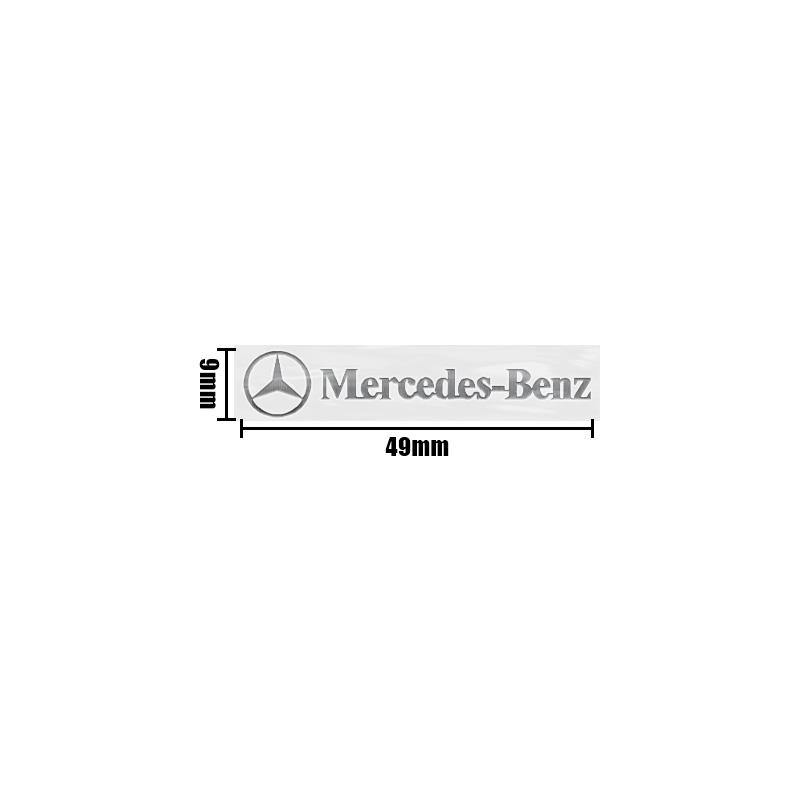 GCTO3 3D Metal Emblem Sticker Car Styling Interior Decoration Decals For Mercedes Benz Brabus Maybach W204 GLC CLA GLK W205 W203 W206