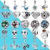Trencher Cap Graduation Ceremony 925 Silver Dangle Charms Blue Butterfly Beads Fit Originalnew Bracelet Diy
