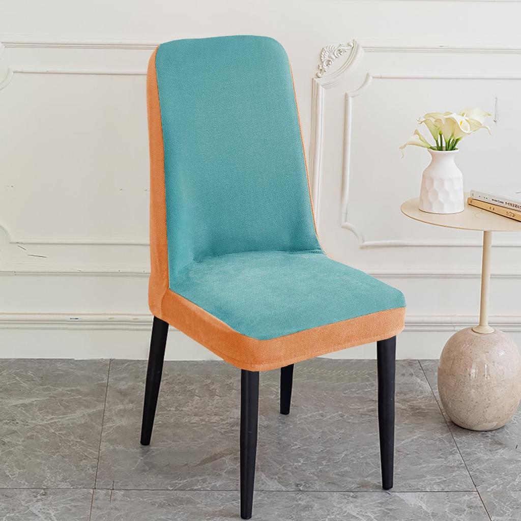 Роскошный чехол на обеденный стул Chenille Arc - Защита от царапин и универсальная посадка