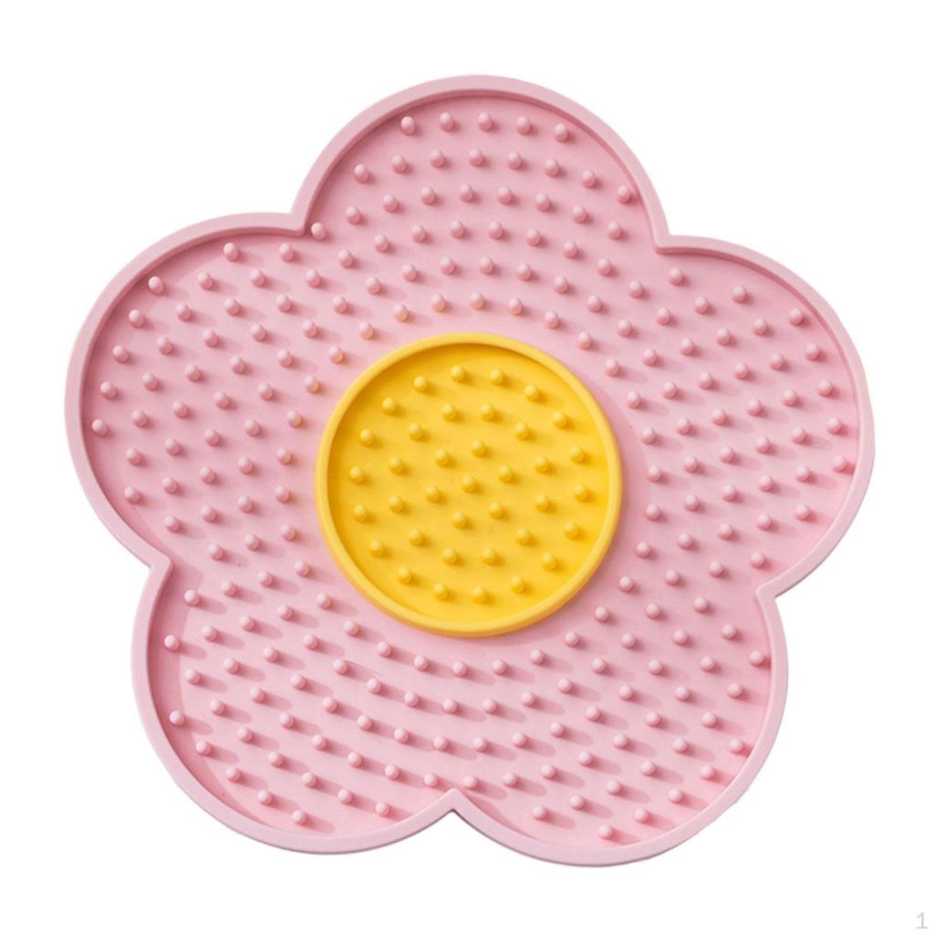 Dog And Cat Lick Mat with Suction Cups, Puppy Bowl, Peanut Butter Pad, Mat, Slow Feeder