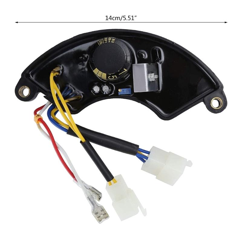Автоматический регулятор напряжения AVR, трехфазный выпрямитель для генератора 8 кВт 400 В, генератор электронных компонентов