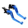 Moto Accessories Universal Fit for Motorbike Modification 1 Pair Alloy Motorcycle Brake Handle CNC Motorcycle Clutch Drum Brake Lever Handle