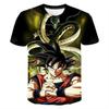 Новая футболка для косплея Dragon Ball Super Goku Super Saiyan God Мужская Женская 3D Печать Аниме Графическая Футболка Повседневные Топы с коротким рукавом Для фанатов