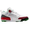 Air Jordan Spizike Low Golf OG 'White Varsity Red' (Unisex) White / Varsity Red-Classic Green-Cool Grey-Black Golf Shoes HQ4365 100