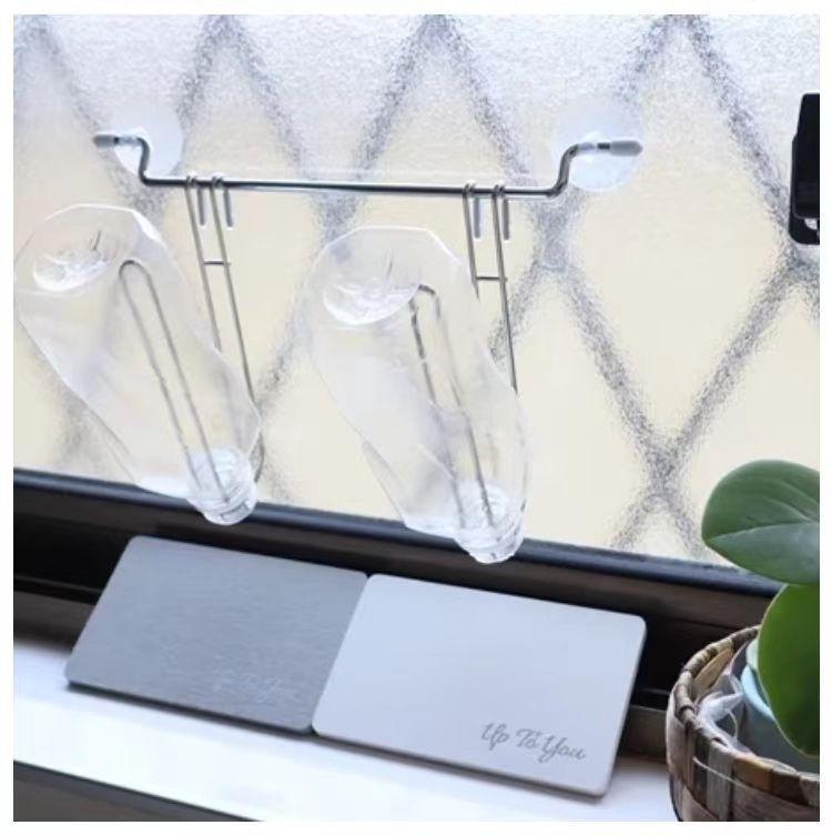 Multifunctional Kitchen Cup Storage Rack Hanging Rustproof Drying Holder for Coffee Mugs Water Bottles Bar Restaurant Use